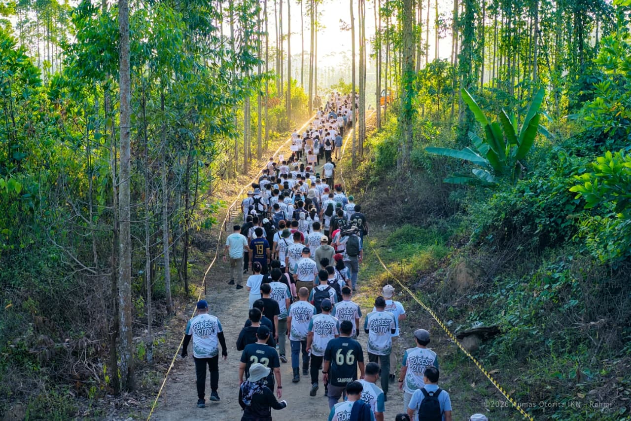 Penanaman di IKN