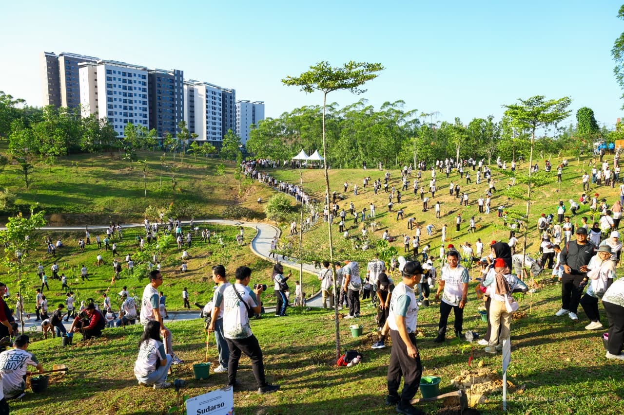 Penanaman di IKN