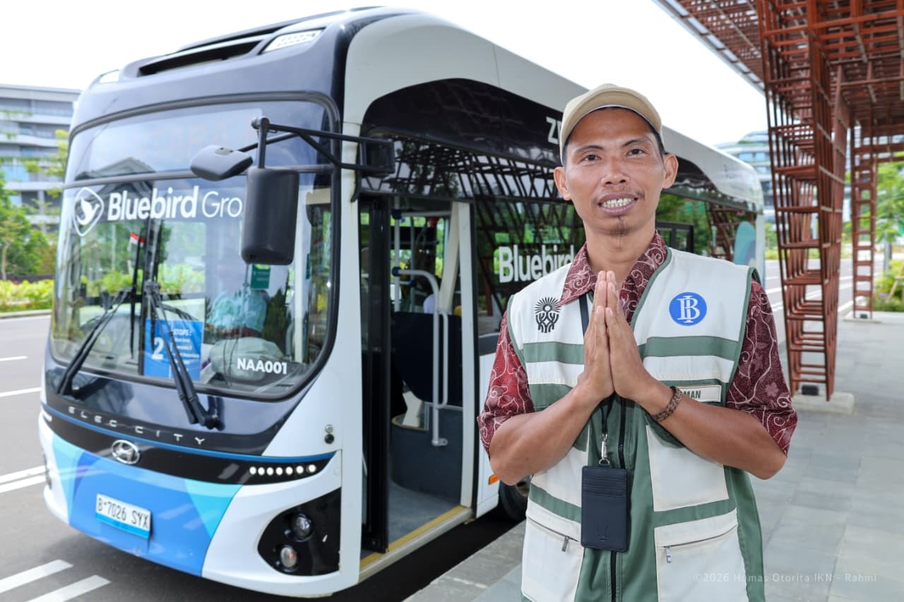 Pemandu Wisata Bus IKN