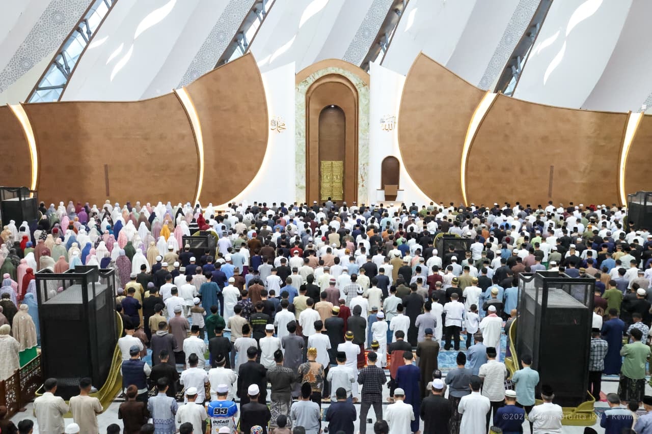 Salat Idul Fitri Perdana