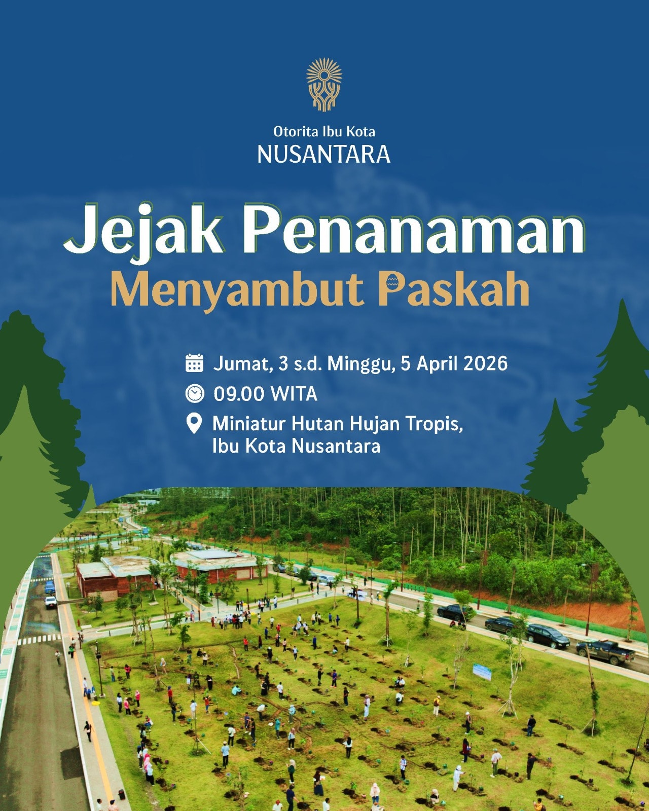 Penanaman di IKN