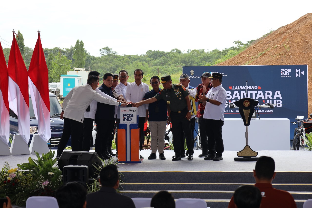 Presiden Jokowi Luncurkan Nusantara Logistics Hub And Services